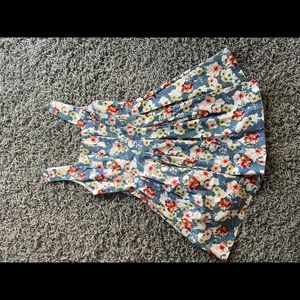 Floral ciros mini dress